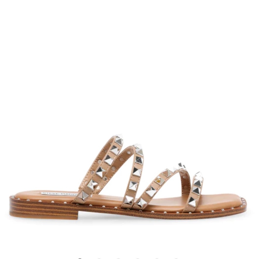 Size 5.5 Steve Madden Skyler Sandals tan